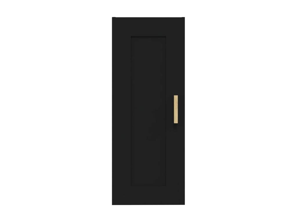 Armoire murale Noir 35x34x90 cm Bois d'ingénierie FHBN53236