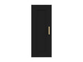 Armoire murale Noir 35x34x90 cm Bois d'ingénierie FHBN53236