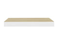 Étagères flottantes 2 pcs Chêne et blanc 50x23x3.8 MDF COVL82985
