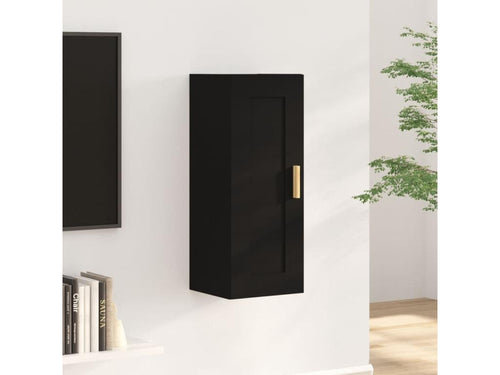 Armoire murale Noir 35x34x90 cm Bois d'ingénierie FHBN53236