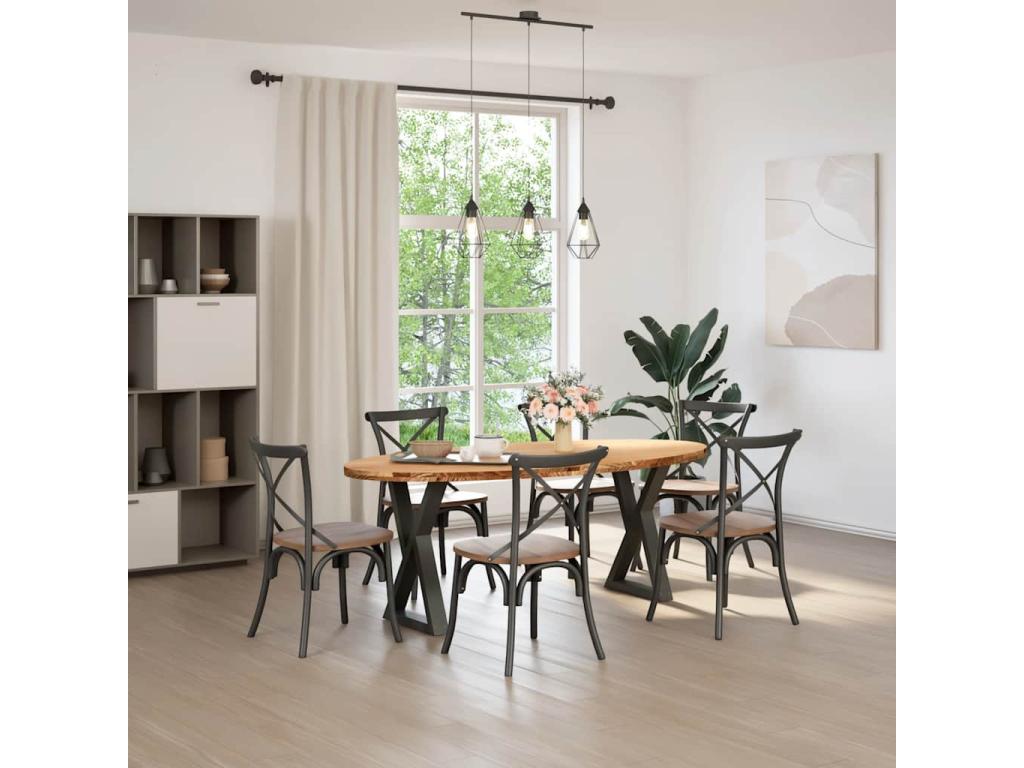 Cadre de lit sans matelas cire marron 90x200 cm bois pin massif GFOP64503