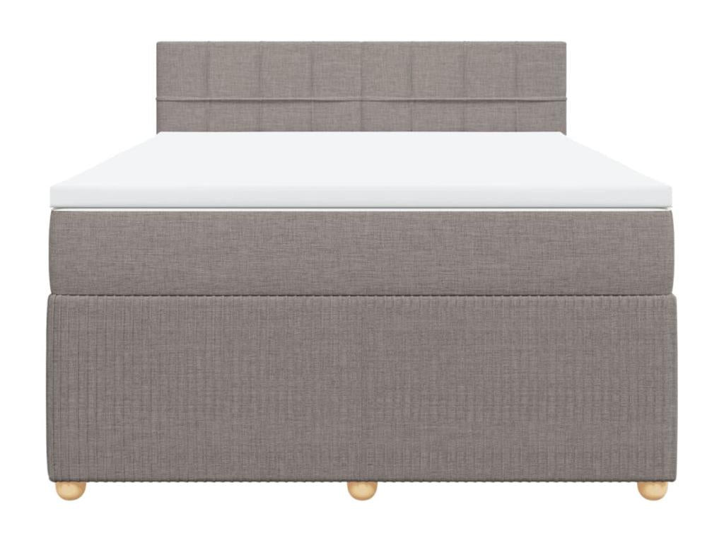 Sommier à Boislis de lit avec matelas Boislis 140x190 cm Tissu YMXA82868