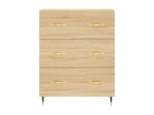 Buffet chêne Boislis 69,5x34x90 cm bois d'ingénierie XFHX92686