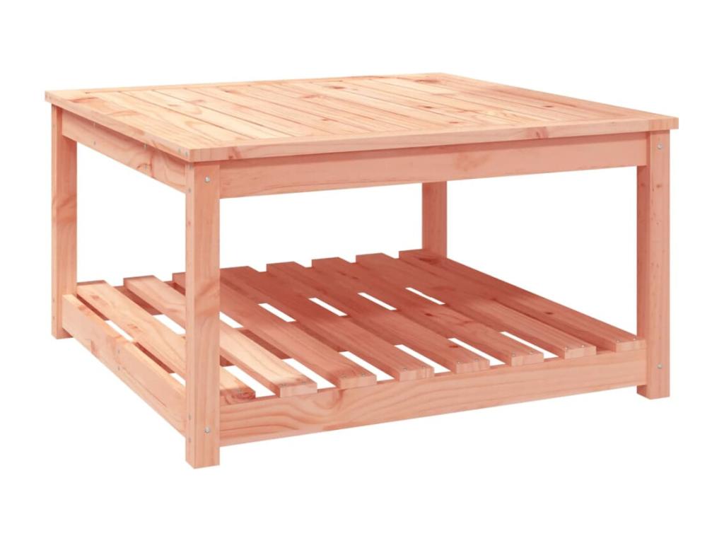 Table de jardin 82,5x82,5x45 cm bois massif de Boislis KIBM87669