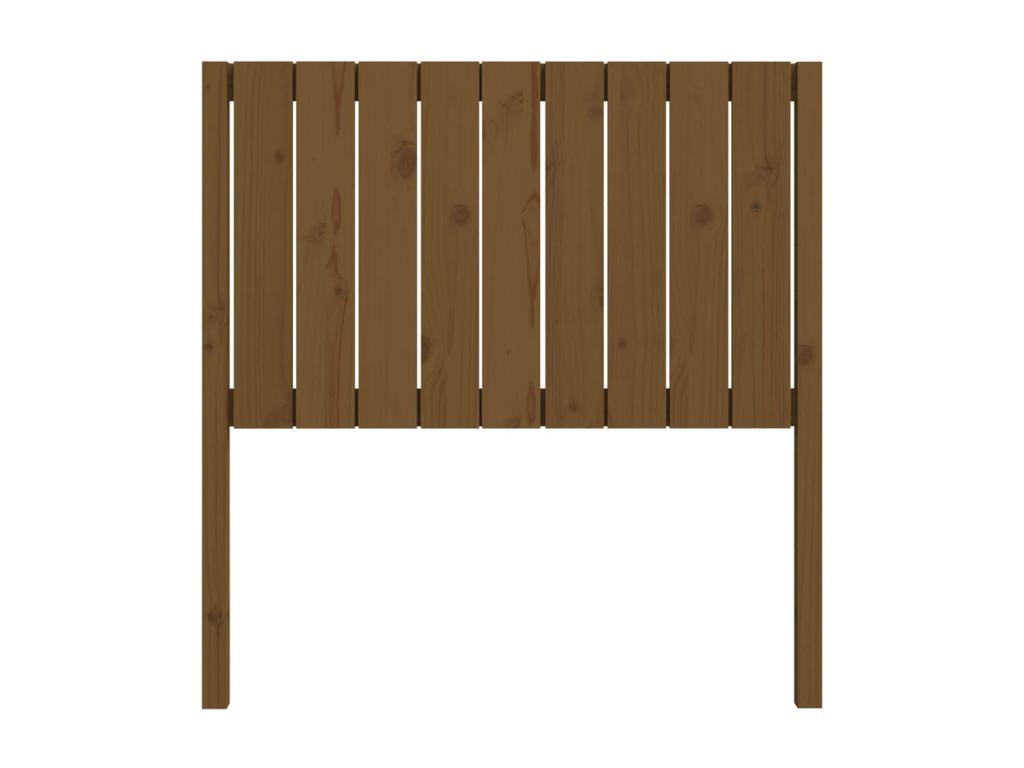 Tête de lit Marron miel 95,5x4x100 cm Bois massif de pin RFJX67252