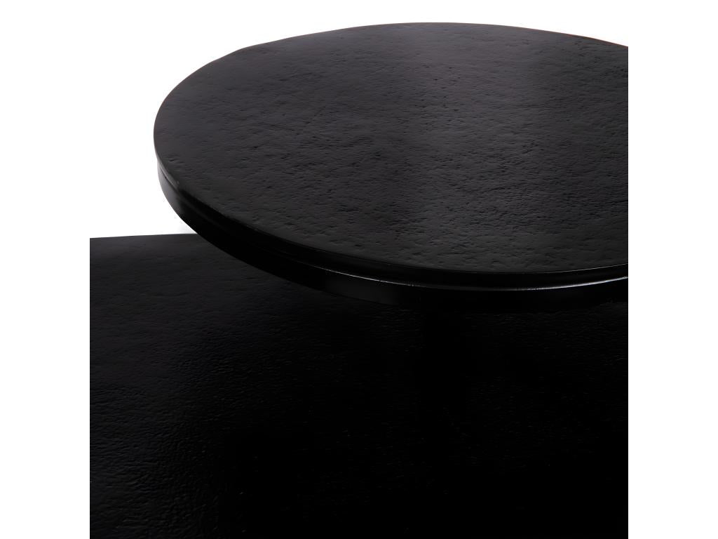 Console en fonte d'aluminium noire mate MKMC57739