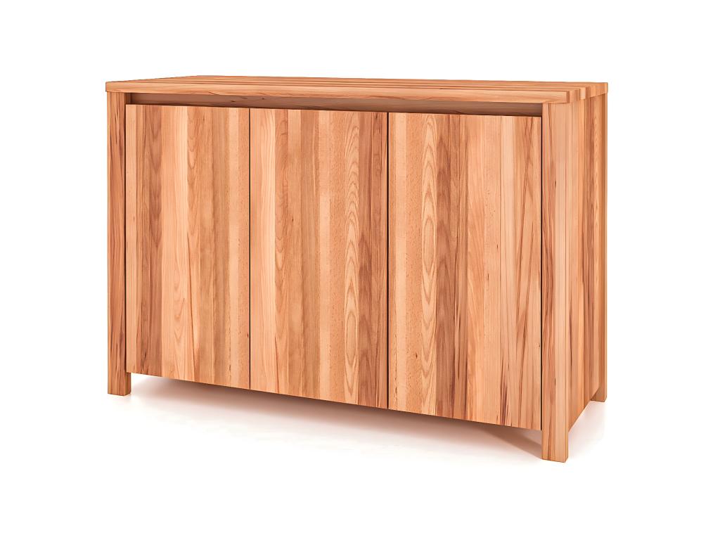 Boislis - Commode en bois massif de cœur de hêtre finition à l'huile naturelle UWLN25981