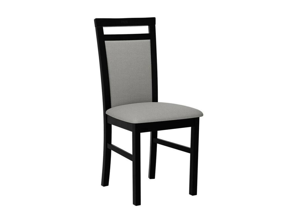 Chaise Victorville 154 Gris clair - Noir 93x43x40cm Tapisserie En bois Bois UYYV65207