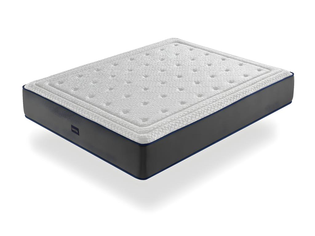 Matelas 140x190 Boislis Epaisseur 30 CM Moussee à mémoire ergonomique et respirante- Fermeté 3/5 Moyenne XAWS67753
