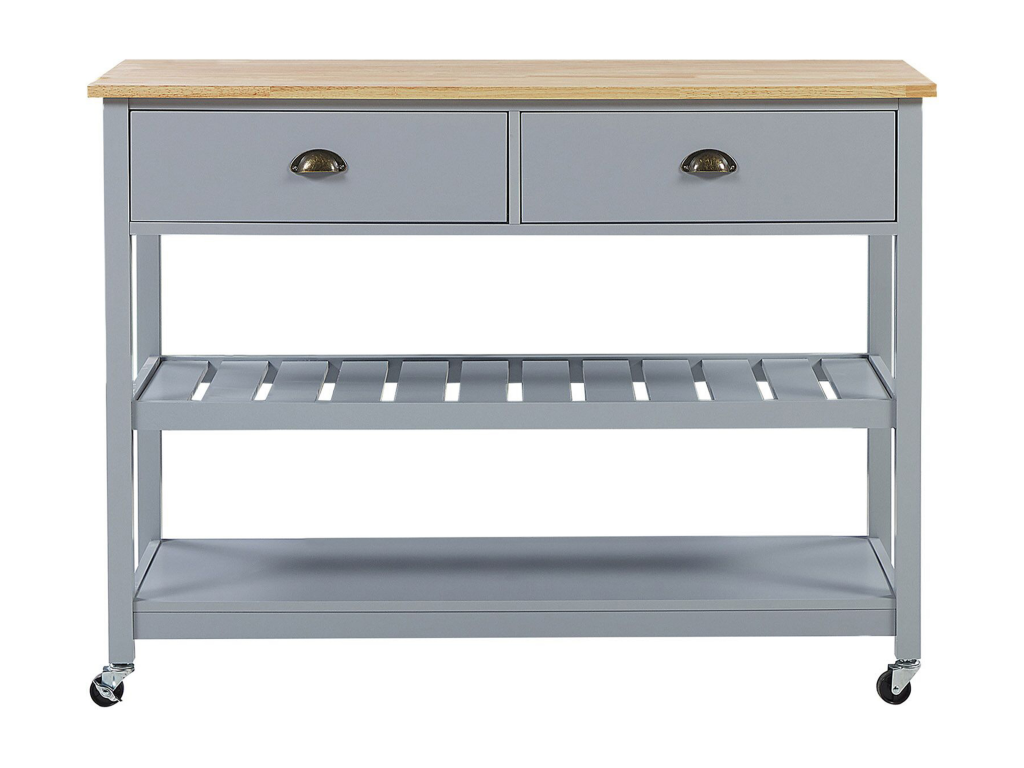 Chariot de cuisine Boislis Bois Gris YDLO84044