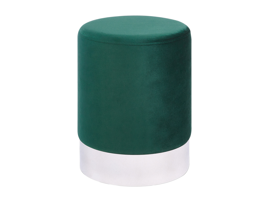 Pouf Boislis Velours 36 cm 36 cm Vert émeraude YAYQ27070