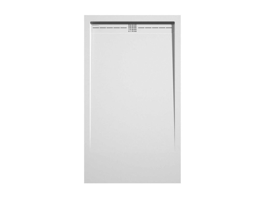 Receveur de douche Blanc finition Lisse Boislis CACH grille de couleur - 130x90 cm CJYM66640