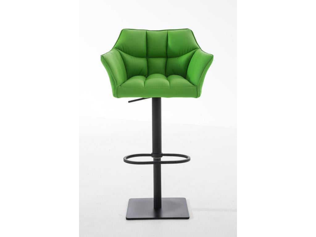 Tabouret de bar chaise métal argentée 64x45x88 cm 10 0004676 DBTL26010