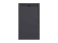 Receveur de douche Anthracite finition Lisse Boislis CACH grille de couleur - 160x90 cm VZMZ51107
