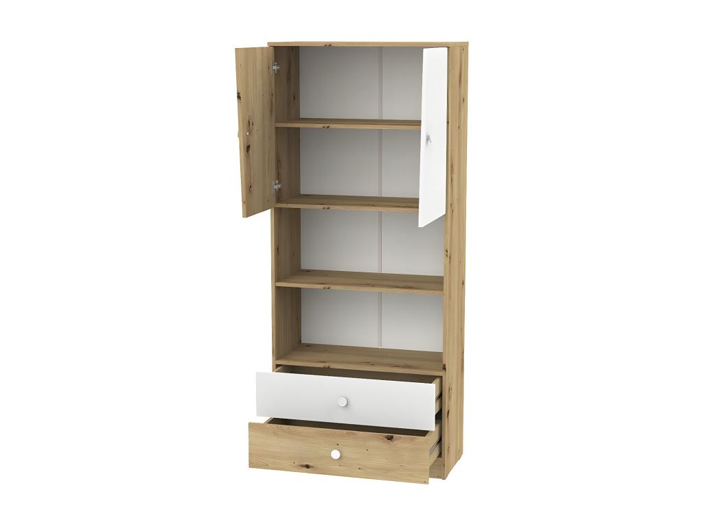 Etagère Boislis 103 Avec tiroirs - Avec des portes Stratifié Le nombre de portes 2 80cm XWDT54276