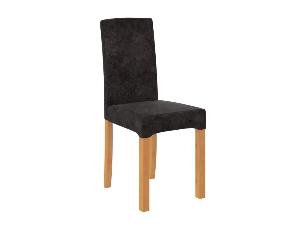 Chaise bois clair de hêtre et tissu au choix Zakria-Tissu 27110 ZPAR75346