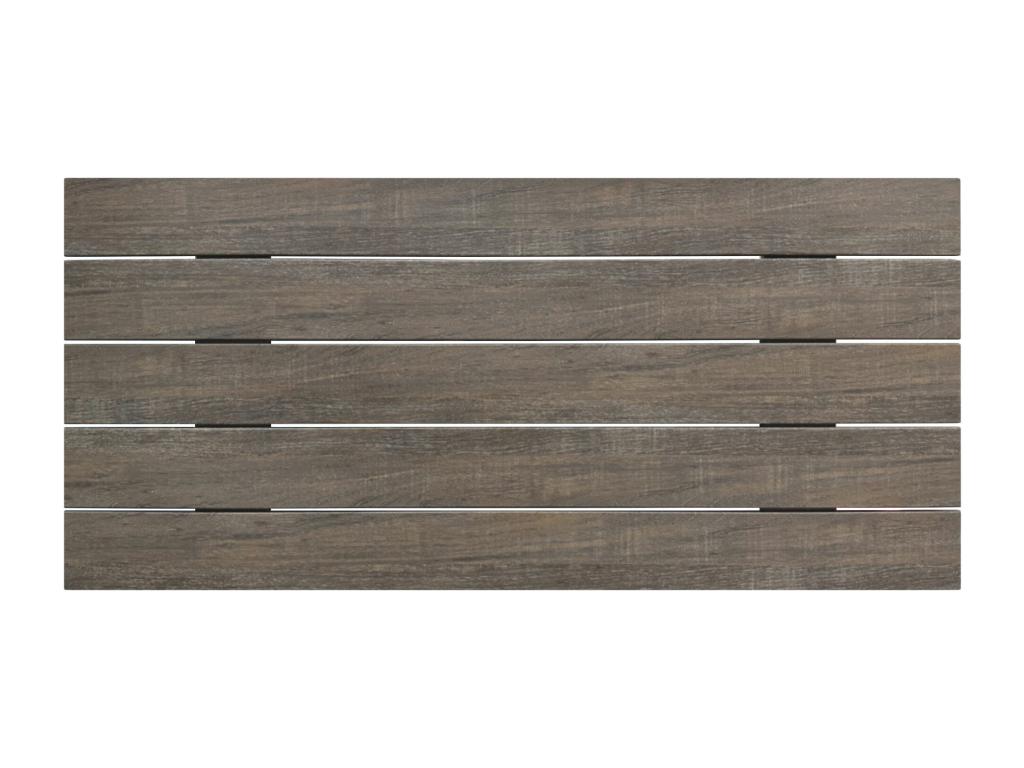 Boislis Tête de Lit Bois Recyclé Dm Style Palette Horizontale 110x46cm Lit 105 - Chêne Amazone YSYC73370