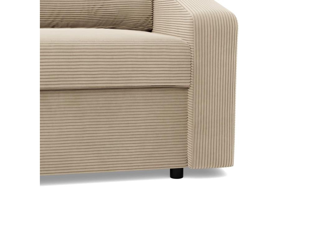 Chaise longue pour le salon Corde - Beige CQCI18235