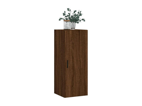 Armoire murale chêne marron 34,5x34x90 cm YQYL14092