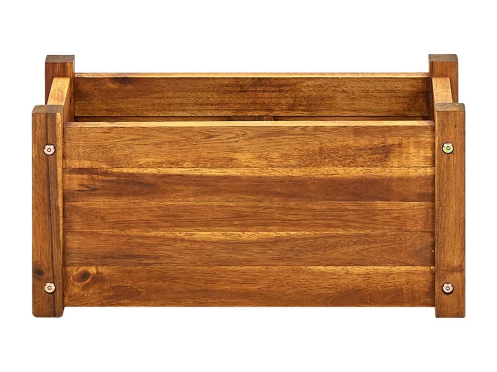 Lit surélevé de jardin Bois d'Boislis 50x25x25 cm UTOH72066