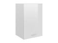 Armoire Blanc brillant 39,5x31x60cm Bois d'ingénierie suspendue QFXQ90110