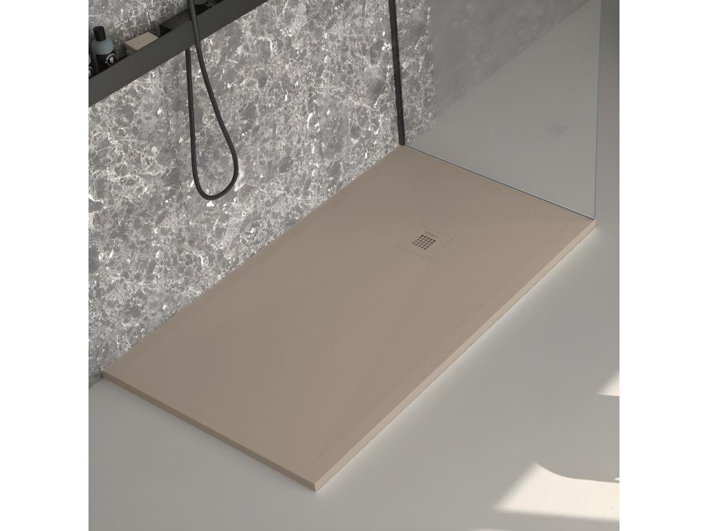 Receveur de douche Boislis ardoise Boislis Plus grille de couleur - 150x80 cm ICAS68527