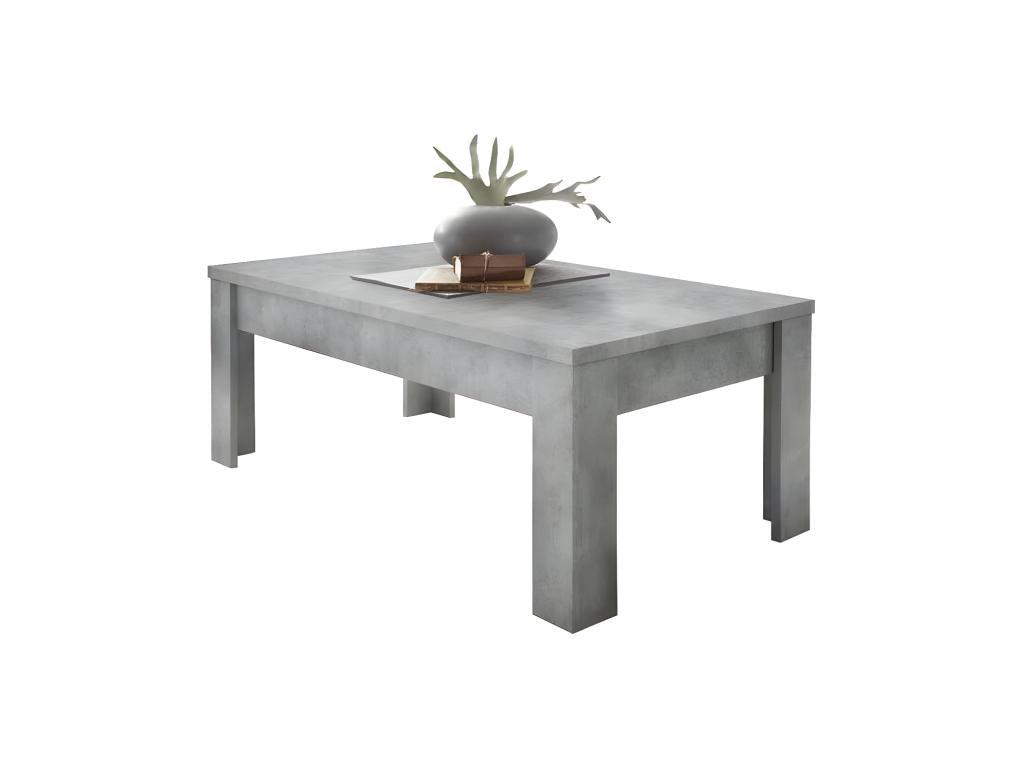 Table basse rectangulaire Béton ciré clair - Boislis OZXD89467