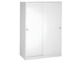 Armoire placard / meuble de rangement coloris blanc - Hauteur 180 x Longueur 90 x Profondeur 50 cm XIKX70718
