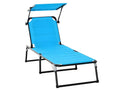 Transat pliable Boislis bleu AVWC21814