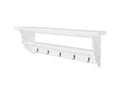 Porte-manteau Mobenze blanc style baroque EVZA51700