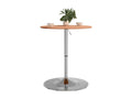 Table de bar 60x89,5 cm bois massif d'hêtre SRTT67825