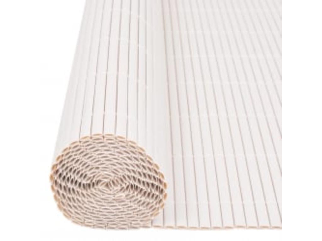 Clôture de jardin double face 110x300 Blanc FOIX61336