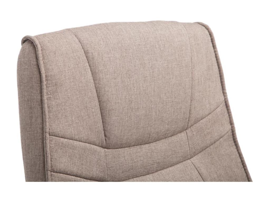 Lot de 2 chaises oscillantes - Tissu / Métal - Boislis GKKW94396