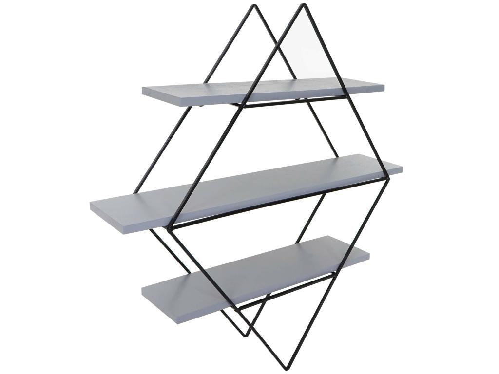 Etagère murale Boislis-A80 gris-bleu BRAK05825