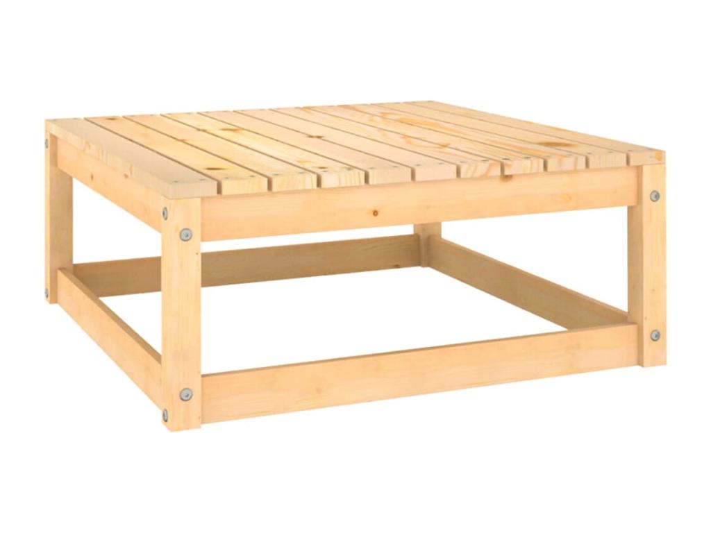 Salon de jardin 6 pcs Bois de pin massif AOSL23056