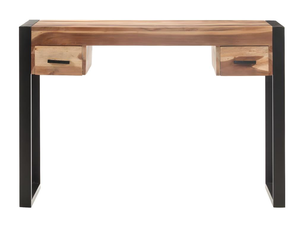 Bureau 110x50x76 cm Bois solide KQRJ50092