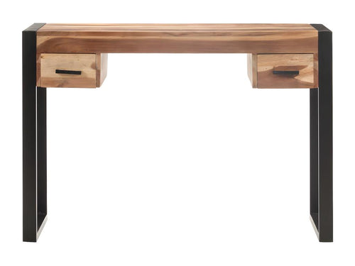 Bureau 110x50x76 cm Bois solide KQRJ50092