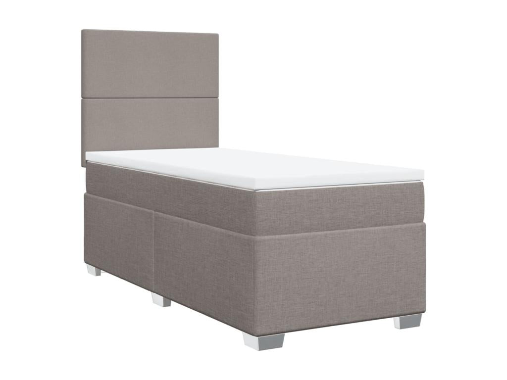 Sommier à Boislis de lit avec matelas Boislis 80x200 cm Tissu SGKY17559