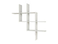 Boite Blanc Etagère 125x22x125 cm Boislis CERO78034