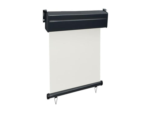 Auvent latéral de balcon 60x250 cm Crème XHHI56457