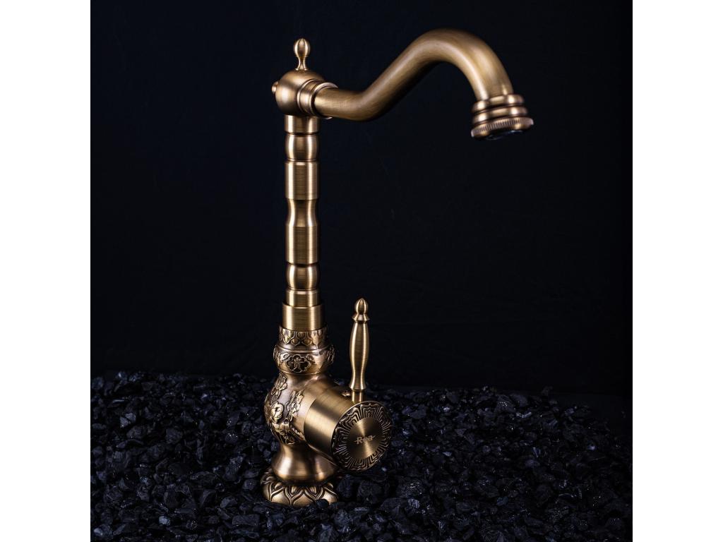 Robinet de cuisine Mobenze brun foncé GERF82821