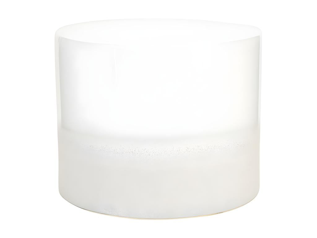 Boislis - Table d'appoint ronde en céramique 42cm - Blanc RQKI47100