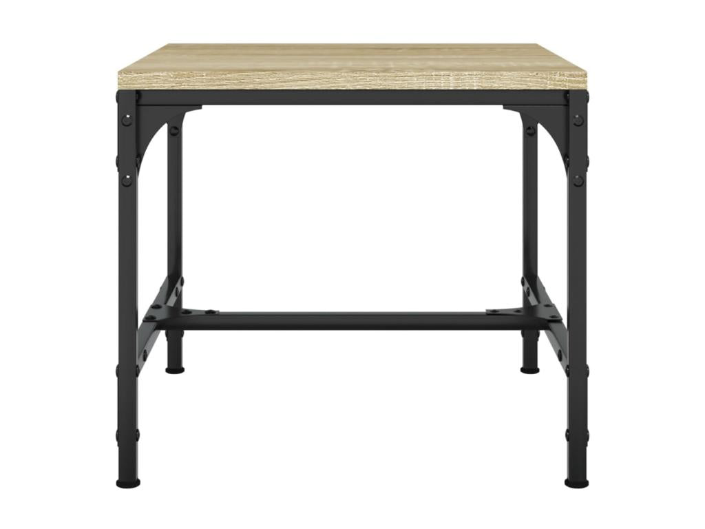 Tables d'appoint 2 pièces Chêne Boislis 40x40x35 cm Bois ingénierie UCFE86335