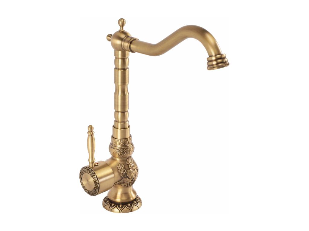 Robinet de cuisine Mobenze brun foncé GERF82821