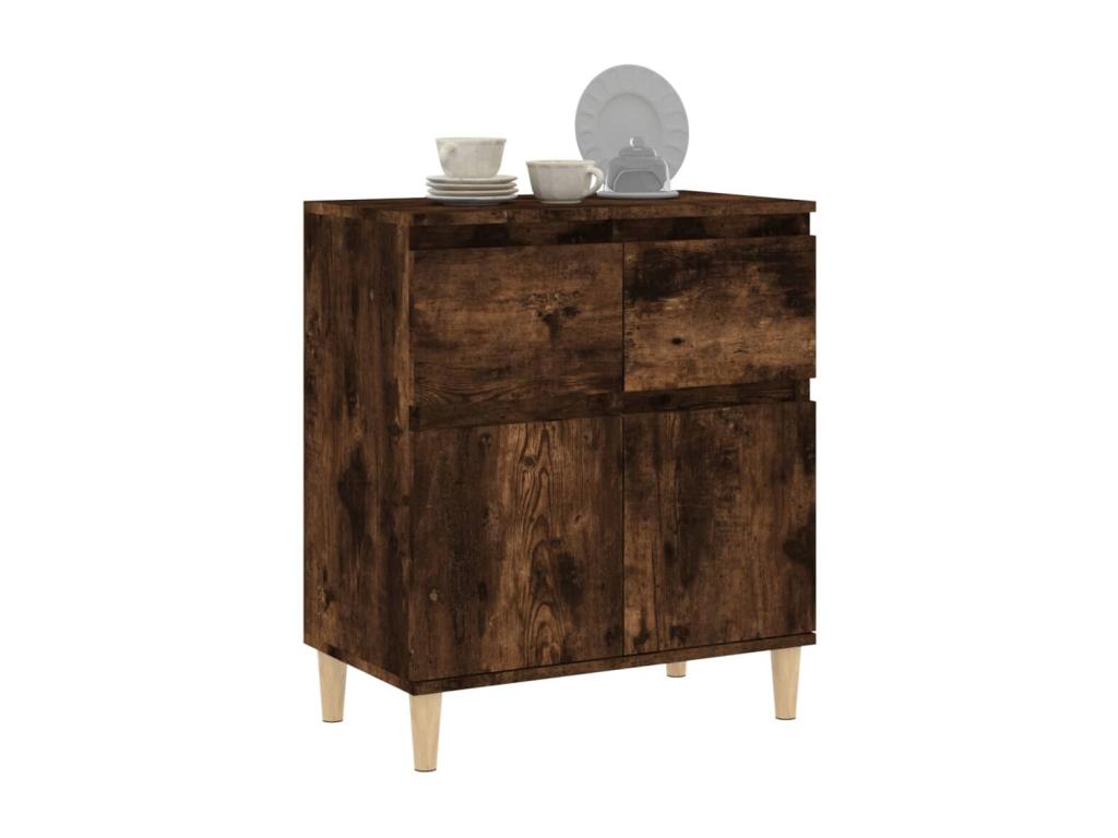 Buffet Chêne fumé 60x35x70 cm Bois d'ingénierie YHKV15078