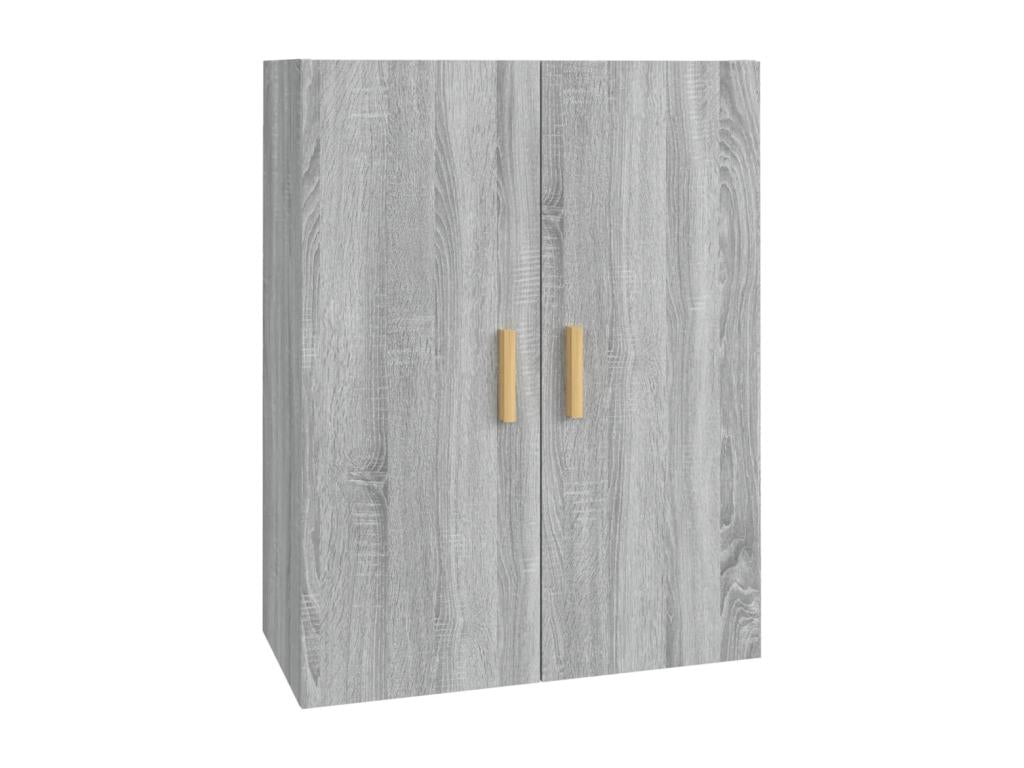 Armoire murale suspendue Boislis gris 69,5x34x90 cm WWRA87543