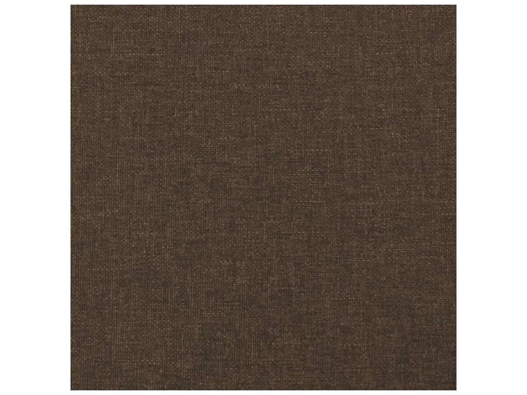 Sommier à Boislis de lit avec matelas Marron foncé 140x190 TPTU45707